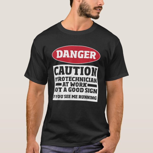 Pyrotechnik Feuerwerke Funny Pyro Crew Pyrotechnic T-Shirt (Vorderseite)