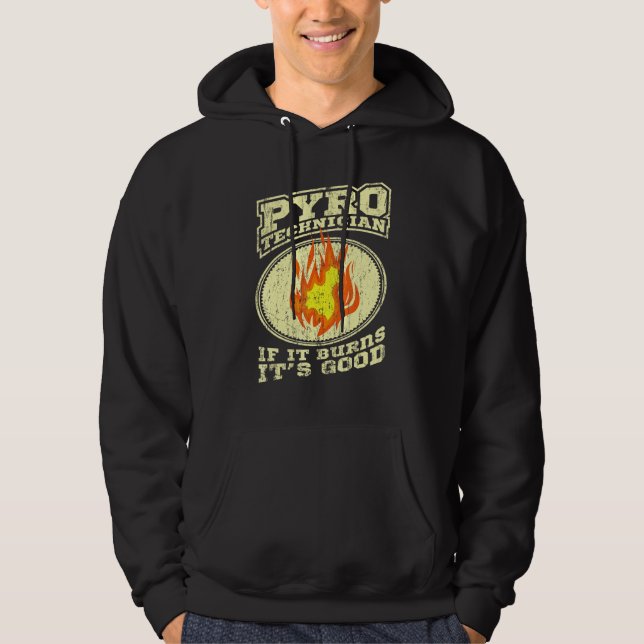 Pyrotechniker Crew Pyrotechnik Feuerwerke Pyro Sh Hoodie (Vorderseite)
