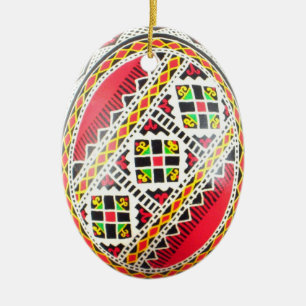 Pysanka-Ornament Keramikornament
