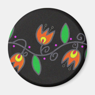 Pysanka-Symbol: Wein Magnet