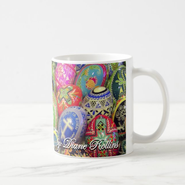 Pysanky 15oz Tasse (Rechts)
