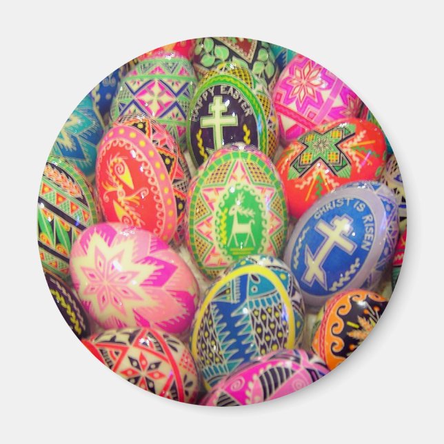 Pysanky Egg Magnet (Vorne)
