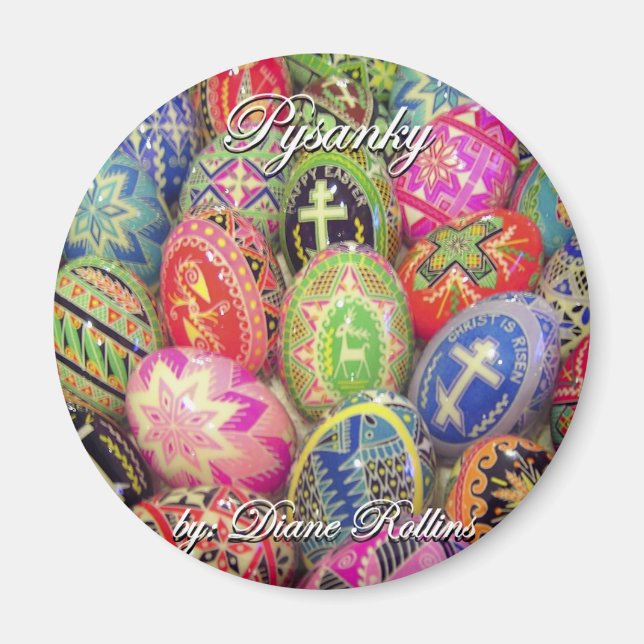 Pysanky Magnet (Vorne)