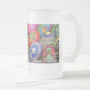 pysanky mattierte Tasse 150z - besonders