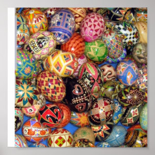 Pysanky - Ukrainian Easter Eggs Poster