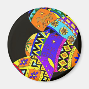 Pysanky, Ukrainische Volkskunst Magnet