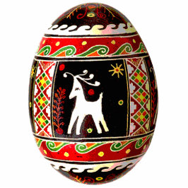 Pysanky (Ukranisches Ostereier) - Ornament Fotoskulptur Ornament