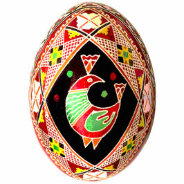 Pysanky (Ukranisches Ostereier) - Ornament Fotoskulptur Ornament
