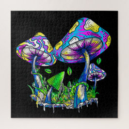 Pyschedelic Mushrooms Puzzle