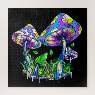Pyschedelic Mushrooms Puzzle
