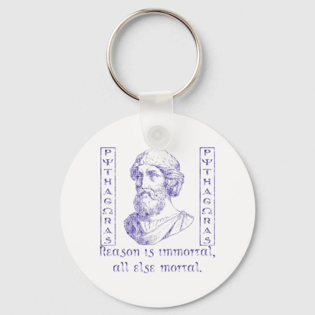 Pythagoras Schlüsselanhänger (Vorderseite)