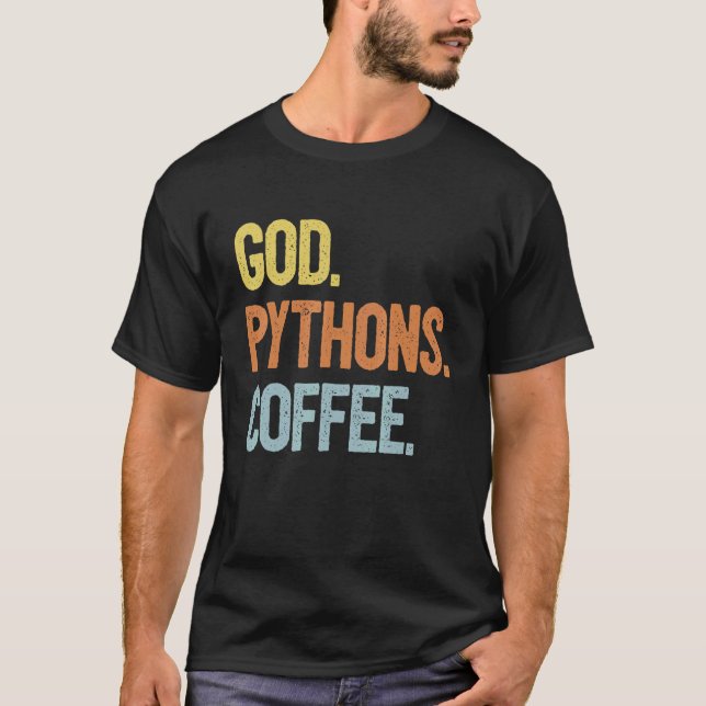 Python Eigentümer 1 T-Shirt (Vorderseite)