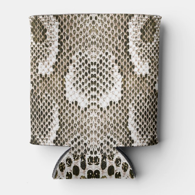 Python-Haut: Tiermuster-Design Dosenkühler (Vorderseite)