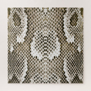 Python-Haut: Tiermuster-Design Puzzle