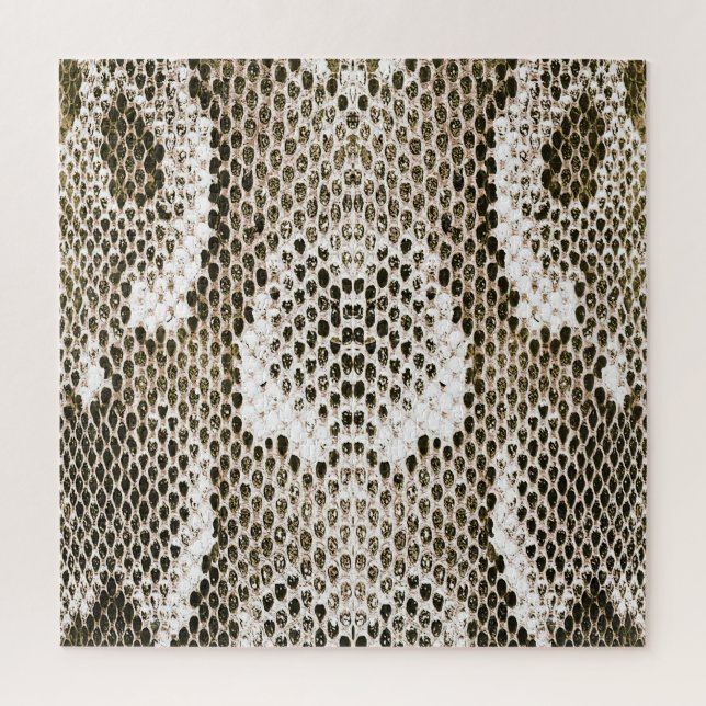 Python-Haut: Tiermuster-Design Puzzle (Vertikal)