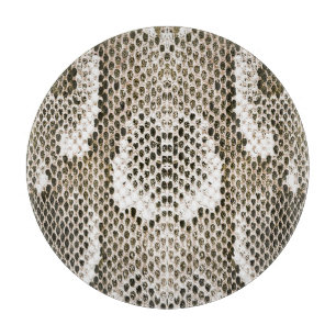 Python-Haut: Tiermuster-Design Schneidebrett