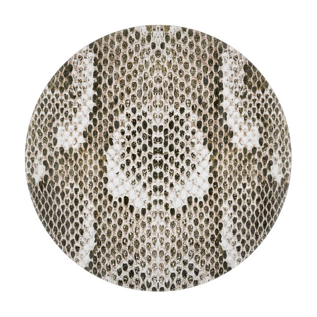 Python-Haut: Tiermuster-Design Schneidebrett (Vorderseite)