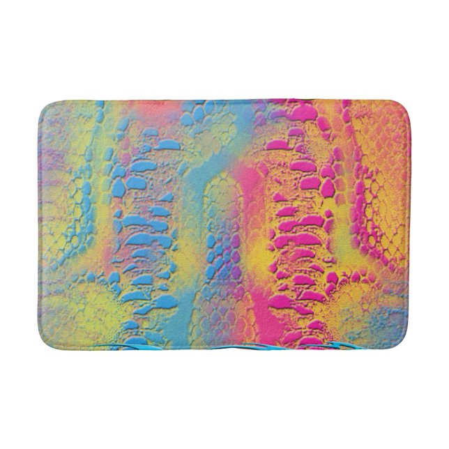 PYTHON - Modernes dekoratives Fraktal - Badematte (Vorderseite)