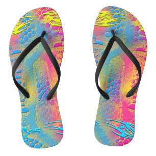 PYTHON - Modernes dekoratives Fraktal - Flip Flops