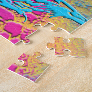 PYTHON - Modernes dekoratives Fraktal - Puzzle