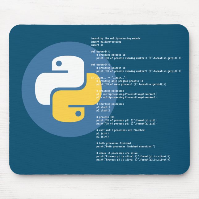 Python Mousepad (Vorne)