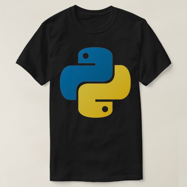 Python-Programmiersprache T-Shirt (Design vorne)