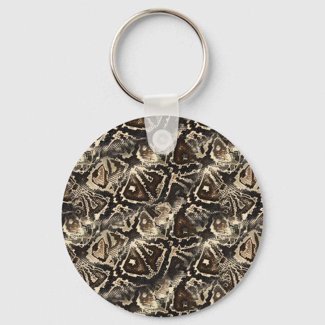 Python Skin Schlüsselanhänger (Vorderseite)