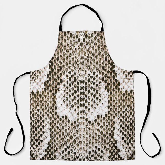 Python Skin: Tiermuster-Design Schürze (Vorderseite)