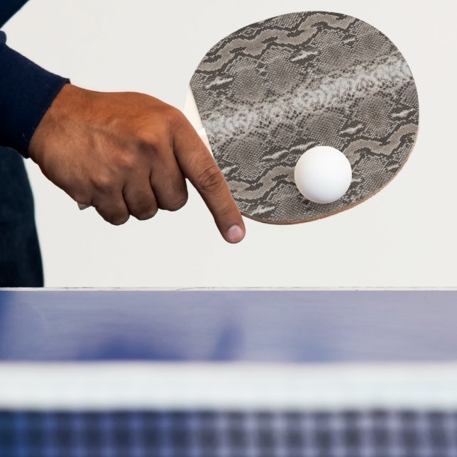 Python Snake Skin Animal Print Tischtennis Schläger (InSitu)