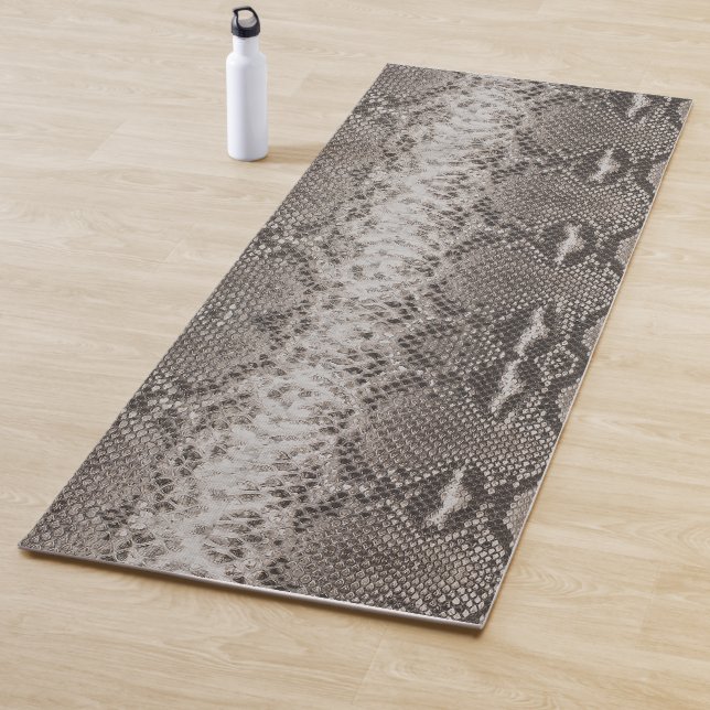 Python Snake Skin Animal Print Yogamatte (Beispiel)