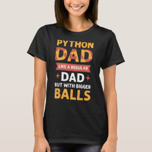 Python-Vater. Herpetologen. Royal Python Banana Ba T-Shirt
