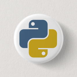 Pythonschlange-Abzeichen Button
