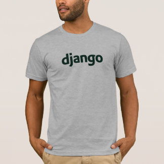 Pythonschlange django - flippiger Programmierer T-Shirt
