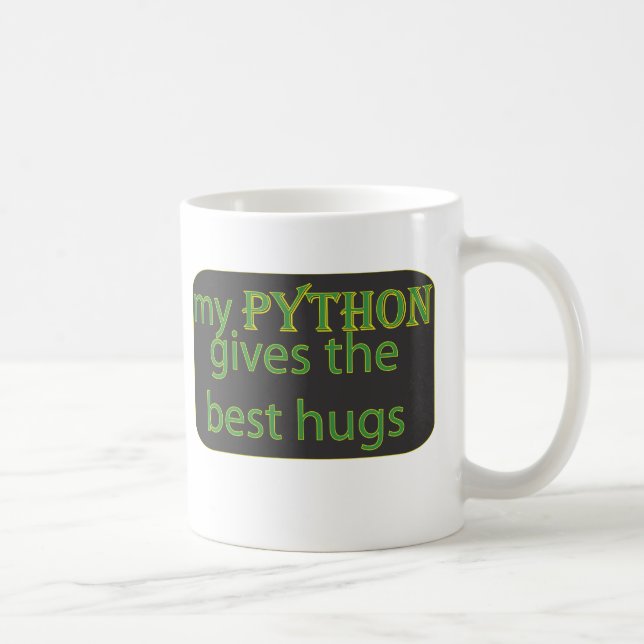 Pythonschlange-Liebe Tasse (Rechts)