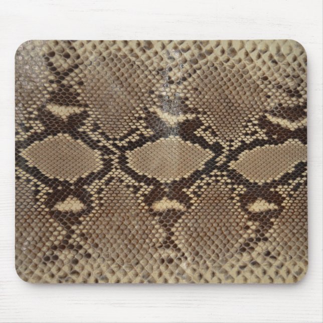 Pythonschlangehaut Mousepad (Vorne)
