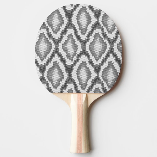 Pythonschlangeschlangenhautmuster Tischtennis Schläger (Vorderseite)