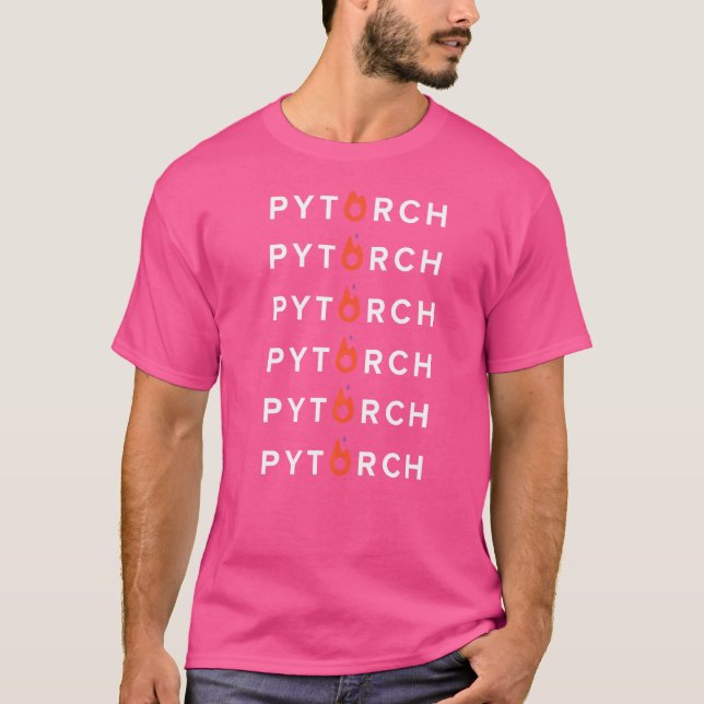 Pytorch Software - Nervennetze und Maschinenstrahl T-Shirt (Vorderseite)