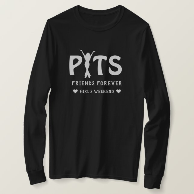 PYTS Hübsch Young Things Friends Forever T-Shirt (Design vorne)