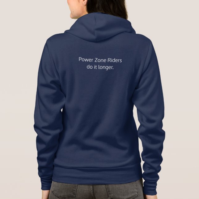 PZ-Fahrer machen es länger Hoodie (Rückseite)