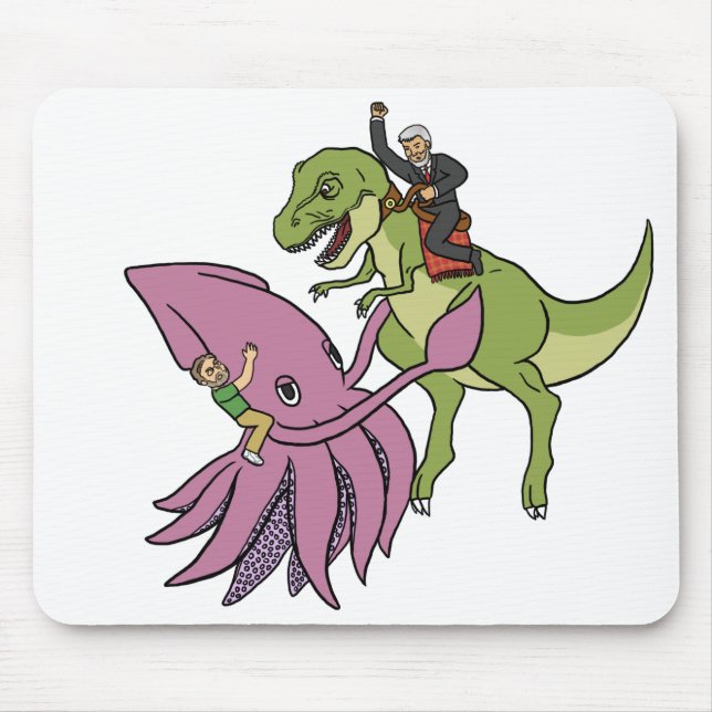 PZ gegen Schinken Mousepad (Vorne)