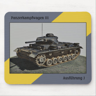 Pzkpfw III Ausf J-MousePad Mousepad