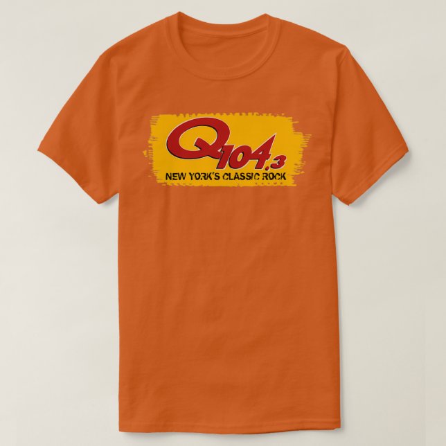 Q1043 New Yorks Rock T-Shirt (Design vorne)