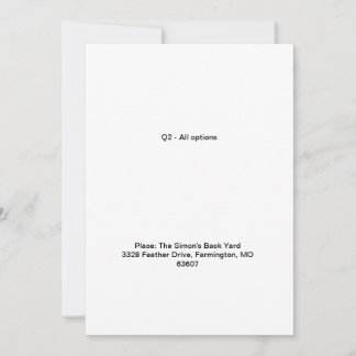 Q2 alle Optionen testen Einladung