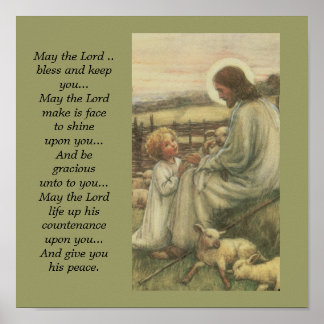 q-2 Jesus und Kinderposter Poster