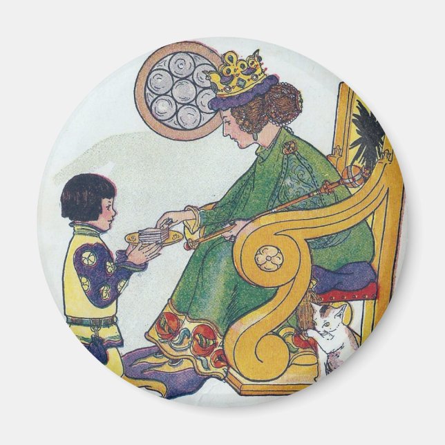 Q ist für Queen Magnet (Vorne)