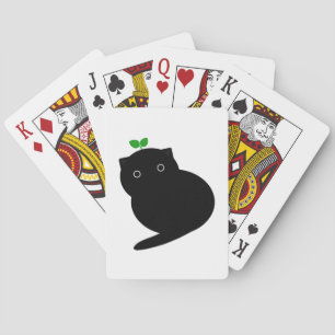 Q Katze Spielkarten