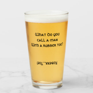 Q&Q MANN MIT EINEM RUBBER TOP? Glasbierpint Glas