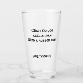 Q&Q MANN MIT EINEM RUBBER TOP? Glasbierpint Glas