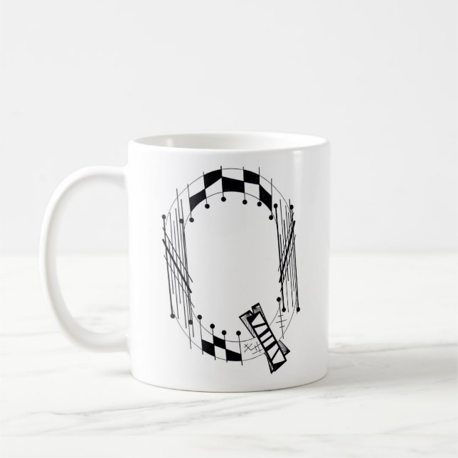 "Q"-Tasse Kaffeetasse (Links)