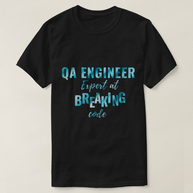 qa-Ingenieur (6) T-Shirt (Design vorne)